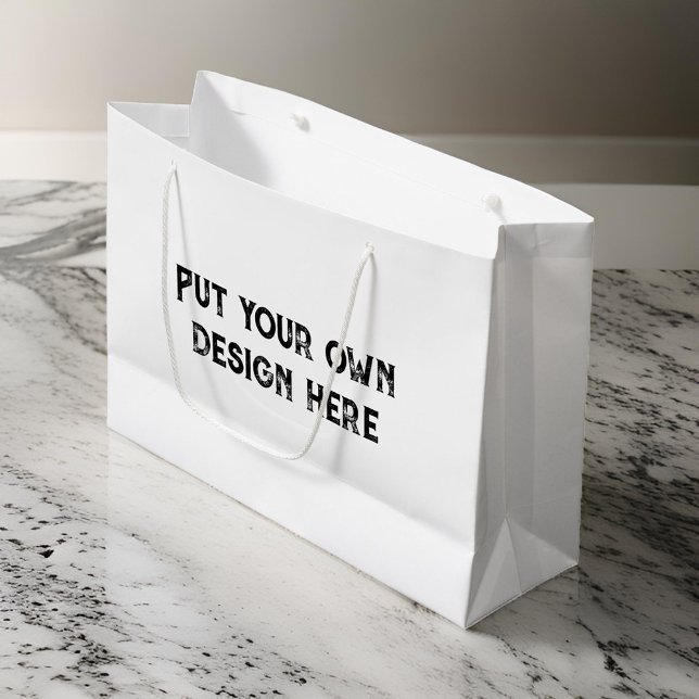 Bolsa De Regalo Grande Pon tu propio diseño  (Subido por el creador)