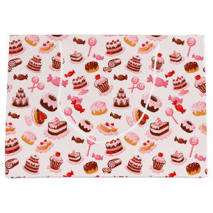 Bolsa De Regalo Grande Postres Dulces