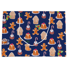 Bolsa De Regalo Grande Postres navidades