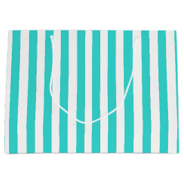 Bolsa De Regalo Grande Preciosa franja azul