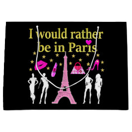 BOLSA DE REGALO GRANDE PREFIERO ESTAR EN PARÍS