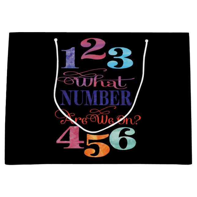 Bolsa De Regalo Grande Premio Bunco ¿En Qué Número Estamos? (Anverso)