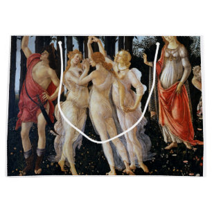 Bolsa De Regalo Grande Primavera (detalle), Sandro Botticelli, 1482