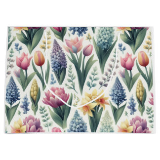 Bolsa De Regalo Grande Primavera En Pascua