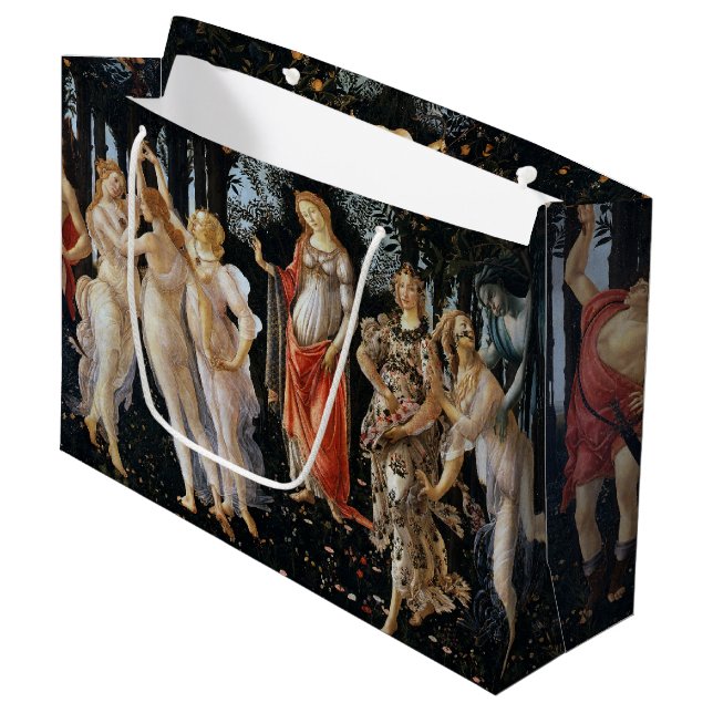 Bolsa De Regalo Grande Primavera, Sandro Botticelli (Angulo Anverso)