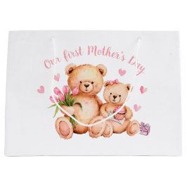 Bolsa De Regalo Grande Primer Día de la Madre