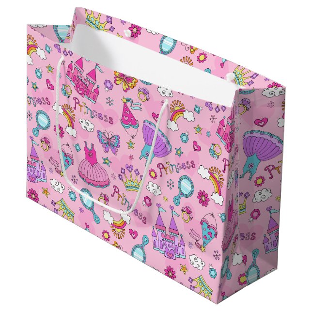 Bolsa de regalo grande Princesa Rosa (Angulo Anverso)