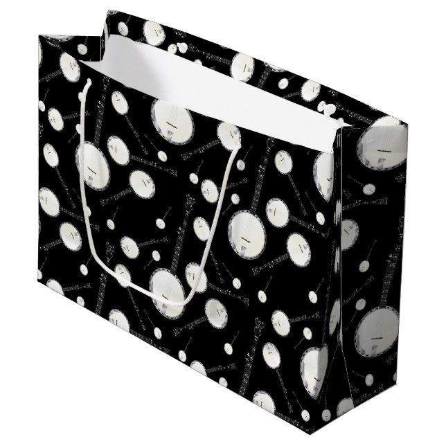 Bolsa De Regalo Grande Profesor de Música Banjo (Angulo Anverso)