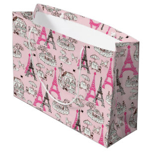 Bolsa De Regalo Grande "promenade" de París