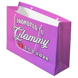 Bolsa De Regalo Grande Promoción de Abuela Para Nuevo Bebé En 2026