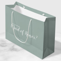 Propuesta moderna de Maid of Honor