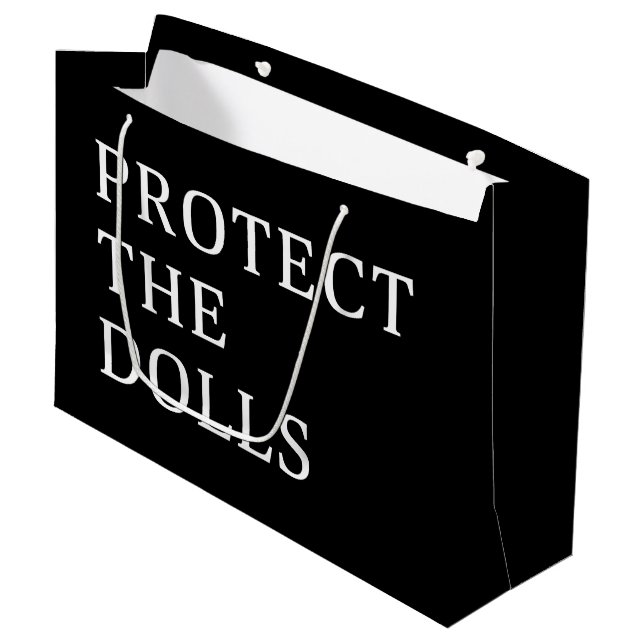 Bolsa De Regalo Grande Proteger a las muñecas (Angulo Anverso)