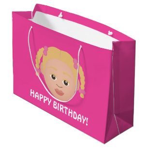 Bolsa De Regalo Grande #Proud2BNaturalMe Elige-Mi-Complexión Cumpleaños