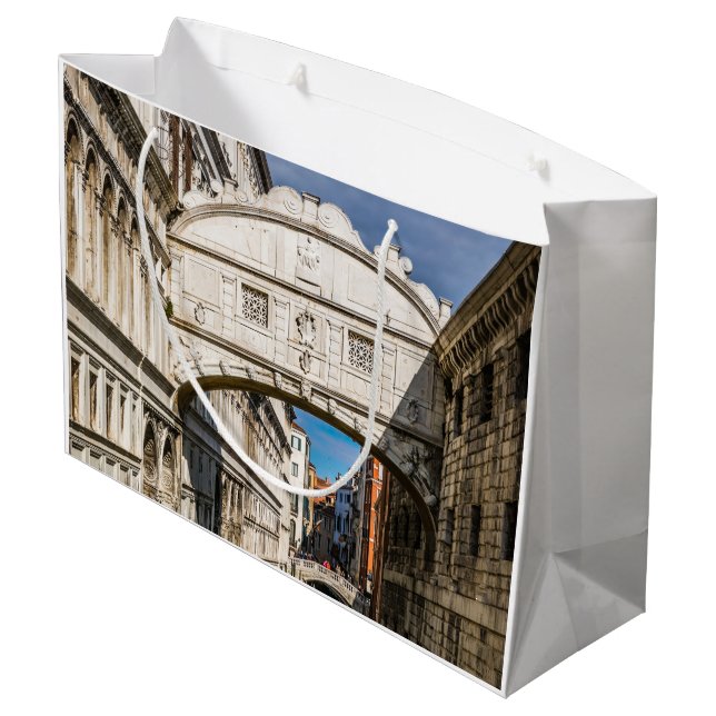 Bolsa De Regalo Grande Puente de los suspiros, Venezuela, Italia (Angulo reverso)