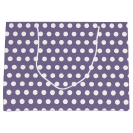 Bolsa De Regalo Grande Punto de Polka en Verde