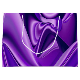 Bolsa De Regalo Grande Purple Flower Rainbow Dreams