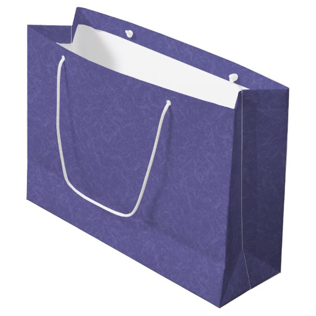Bolsa De Regalo Grande Purple textured surface swirling pattern (Angulo Anverso)