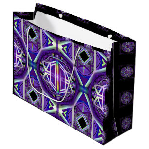 Bolsa De Regalo Grande Púrpura W3