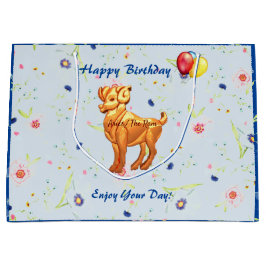 Bolsa De Regalo Grande Ram Birthday
