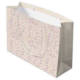 Bolsa De Regalo Grande Ramas de prado de rubor primaveral