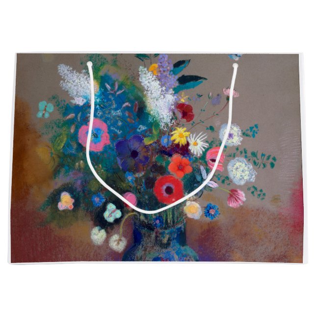 Bolsa De Regalo Grande Ramo de Flores, Redon (Anverso)
