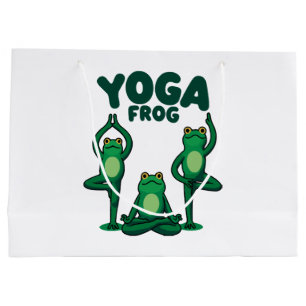 Bolsa De Regalo Grande Ranas de yoga