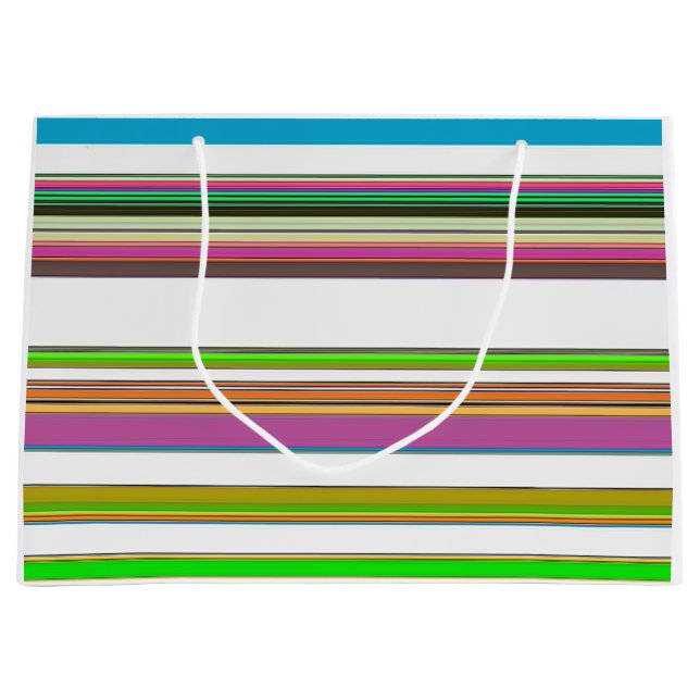 BOLSA DE REGALO GRANDE RAYAS BONITAS (Anverso)