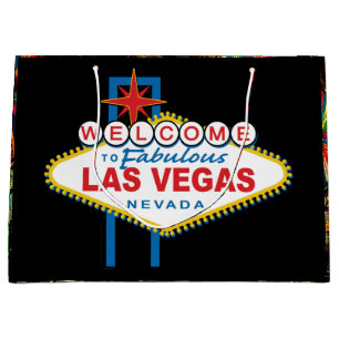 Bolsa De Regalo Grande Recepción al Rótulo de Las Vegas