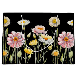 Bolsa De Regalo Grande Reflejos Florales