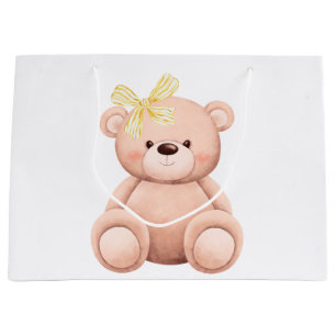 Bolsa De Regalo Grande Regalo de cumpleaños de bebé de oso de peluche