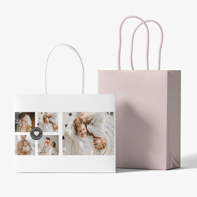 Bolsa De Regalo Grande Regalo de fotografía familiar personalizada de Col (Subido por el creador)