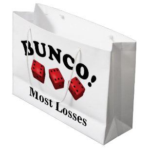 Bolsa De Regalo Grande Regalo de los dados de Bunco la mayoría de las