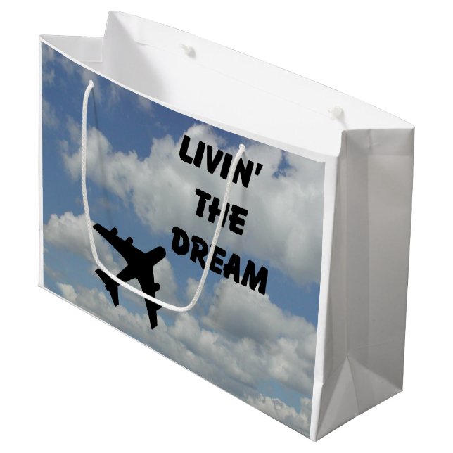 Bolsa De Regalo Grande Regalo de vuelo (Angulo Anverso)