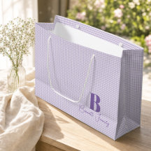 Regalos con Monograma de Cuadro Pastel de Orquídea