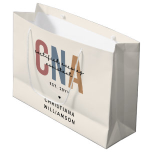 Bolsa De Regalo Grande Regalos de Auxiliar de Enfermería Certificados por