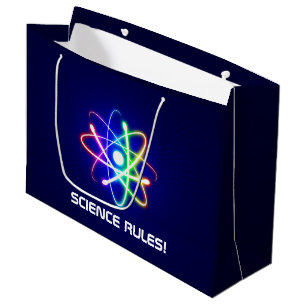 Bolsa De Regalo Grande ¡REGLAS CIENTÍFICAS! Átomo