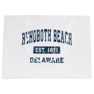 Bolsa De Regalo Grande Rehoboth Beach Delaware De Vintage Sports Design N
