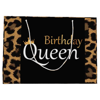 Bolsa De Regalo Grande Reina de cumpleaños