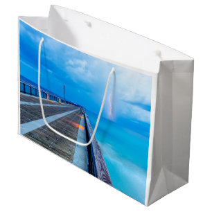 Bolsa De Regalo Grande Relámpago En El Pier Navarre Beach