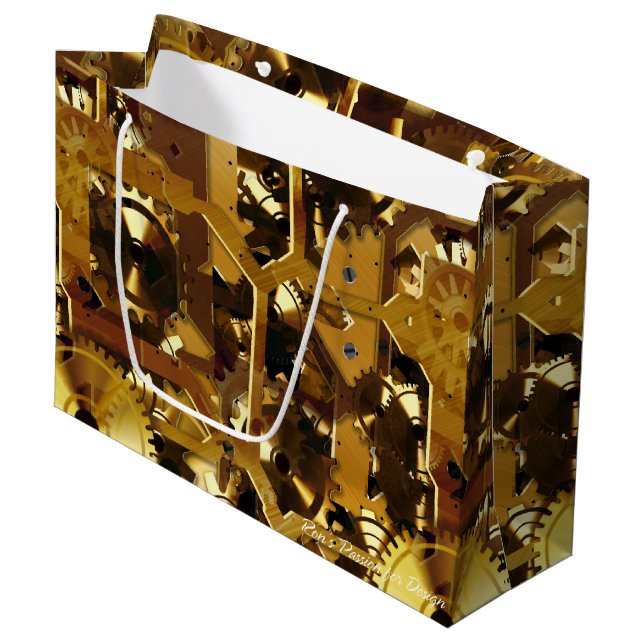Bolsa De Regalo Grande Reloj 3 (Angulo Anverso)