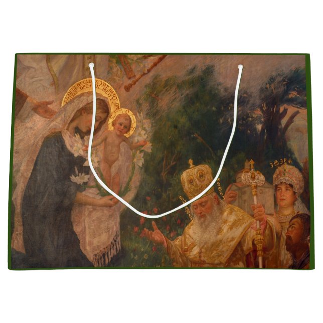BOLSA DE REGALO GRANDE RENAISSANCE NATIVITY SCEND GIFT BAG (Anverso)