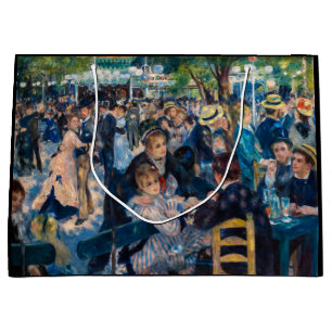 Bolsa De Regalo Grande Renoir - Danza en Le Moulin de la Galette
