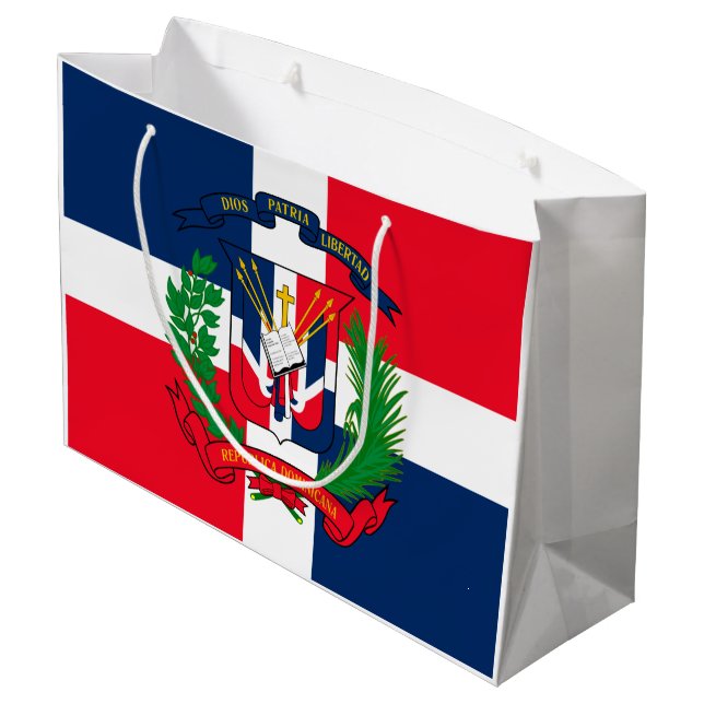 Bolsa De Regalo Grande República Dominicana (Angulo reverso)