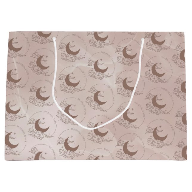 Bolsa De Regalo Grande Resplandores lunares (Anverso)