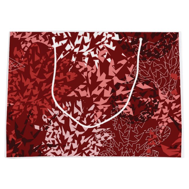 Bolsa De Regalo Grande Resumen moderno (Anverso)