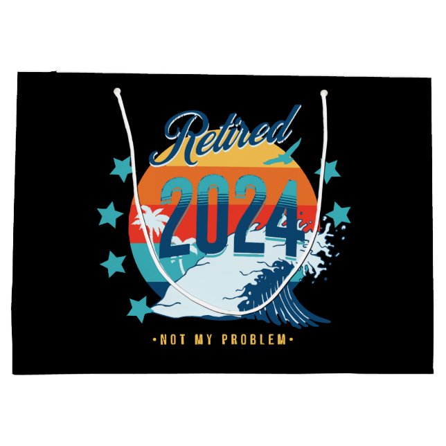 Bolsa De Regalo Grande Retirado Oficial 2024 (Reverso)