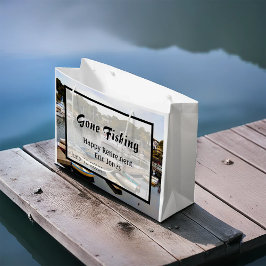 Bolsa De Regalo Grande Retiro de la pesca abandonada