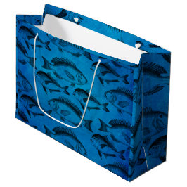 Bolsa De Regalo Grande Retiro de la pesca del pescador del papá