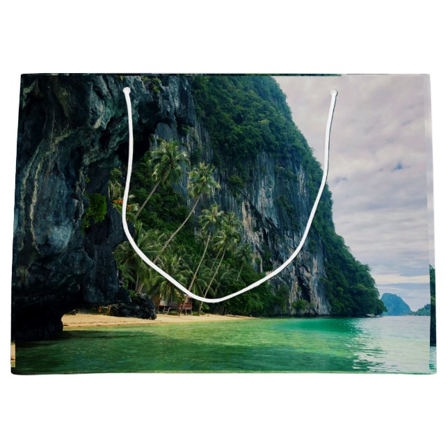 Bolsa De Regalo Grande Retiro tropical de vacaciones en Tailandia (Anverso)