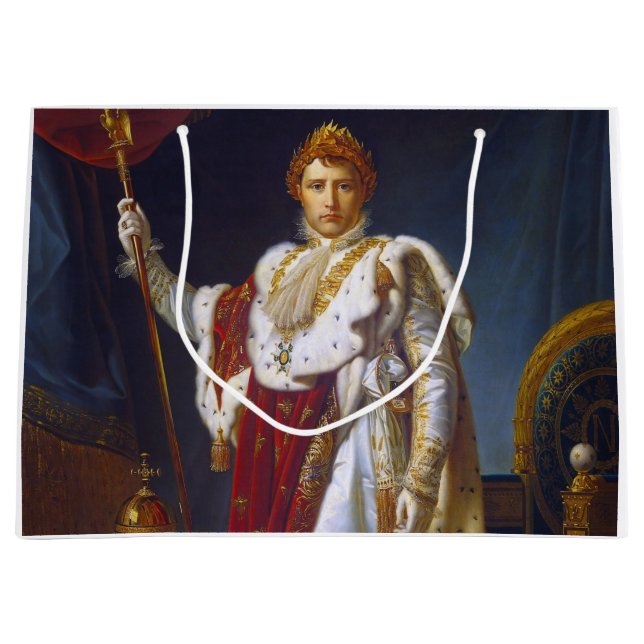 Bolsa De Regalo Grande Retrato de Napoleón Bonaparte, Francois Gérard (Anverso)